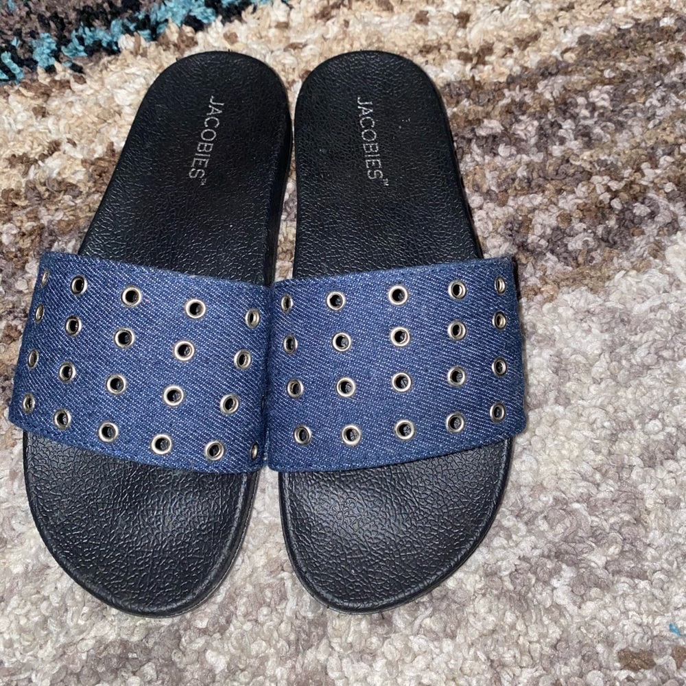 jean slides from fashion nova